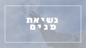 נשיאת פנים - פרשת יהדות